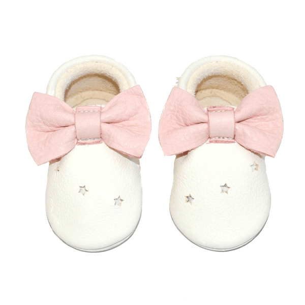 Make a wish-Little Lambo vegetable tanned baby moccasins